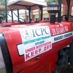Constituency Project Tracking: ICPC recovers Six Tractors from Senator