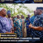 IGP DISU VISITS ORIIRE COMMUNITIES, ORDERS INTENSIFIED RESCUE OPERATIONS