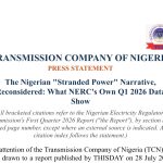 PRESS STATEMENT: The Nigerian “Stranded Power” Narrative, Reconsidered: What NERC’s Own Q1 2026 Data Show