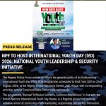 Police Unveils National Youth Leadership, Security Initiative to Mark International Youth Day 2026
