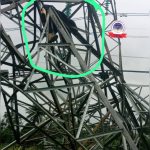 VANDAL CRUSHED TO DEATH UNDER COLLAPSED VANDALISED 330kV TRANSMISSION TOWER IN DELTA STATE
